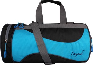 Layout AquaBlack (Expandable) Gym Bag