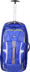 High Sierra 28 Inch 2 Wheel Bag 3 in 1 Duffel Cum Trolley Cum Backpack With Back Straps Duffel Strolley Bag