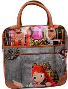 Ruff Digital Printed Women's Duffle 11 inch/30 cm (Expandable) Travel Duffel Bag
