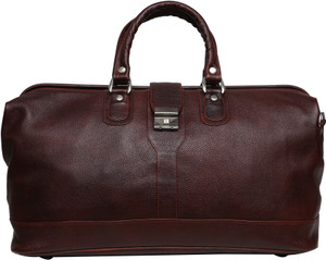 C Comfort Genuine Leather Small Travel Bag 22 inch/56 cm Travel Duffel Bag