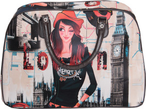 Zenniz Printed duffel Bag 6 inch/15 cm Travel Duffel Bag