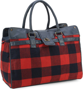 United Colors of Benetton Tartan check duffle bag Travel Duffel Bag