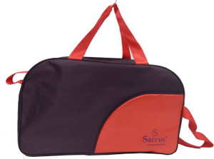 Saccus Duffle Trolley Bag 20inch (Wine & Red) Duffel Strolley Bag