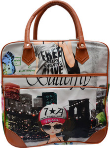 Ruff Digital Printed Women's Duffle bag 11 inch/30 cm (Expandable) Travel Duffel Bag