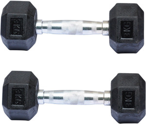 Biceps Triceps Hexagonal Fixed Weight Dumbbell