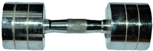 Royal 5kg_1pc_Chrome Fixed Weight Dumbbell