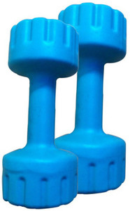 M P Leather Store 2kg pvc dumbbell 1kg each Fixed Weight Dumbbell