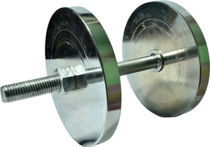 Royal 5 Kg Silver Plates Adjustable Dumbbell