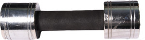 Royal 7.5kg_1pc_Chorme_Silver Fixed Weight Dumbbell