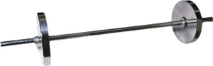 Royal 5kg_2pc_Chrome_silver_plates_3ft_Straight_rod_with_lock Adjustable Dumbbell