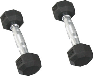Fit Next Taiwan Hexagon Rubber Fixed Weight Dumbbell