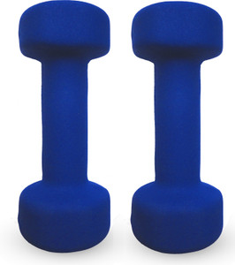 Kobo HOME GYM EXERCISE 2KG x 2 (Total 4KG) CARDIO AEROBIC TRAINING FITNESS GRIPPY NEOPRENE (Pair) Fixed Weight Dumbbell