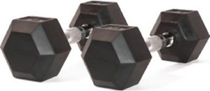 Protoner Rubber Fixed Weight Dumbbell