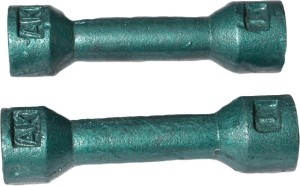 Royal 1kg_2pc_Casting_green_dumbel Fixed Weight Dumbbell