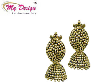 My Design Navratri Special Alloy Jhumki Earring