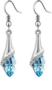 2014 shoppers stop sparkle shell drop crystal Alloy Dangle Earring