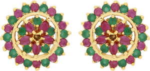 Prita Classic Navratan Alloy Stud Earring