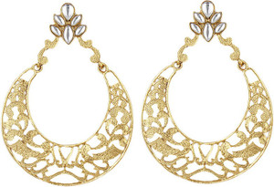 Jewels Capital Diva Style Alloy Chandbali Earring
