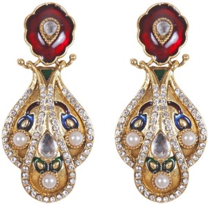 Rajwada Arts Brass Drop Earring