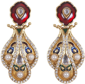 Rajwada Arts Brass Drop Earring