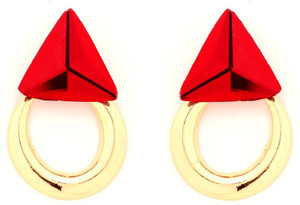 GoldNera kiss Alloy Stud Earring