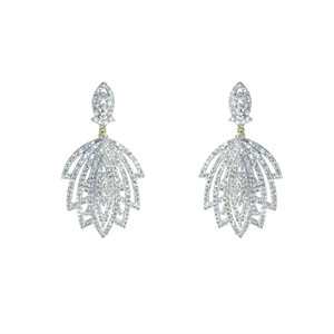MP Fine Jewellery Designer Tops For Women Zircon Alloy Drop Earring