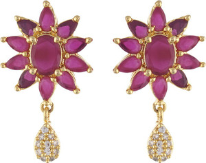 Aarushi Beautiful Cubic Zirconia Alloy Stud Earring