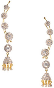 Jewels Galaxy Cubic Zirconia Alloy Cuff Earring