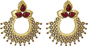 MP Fine Jewellery Decent Pair Of Tops Zircon Alloy Chandbali Earring