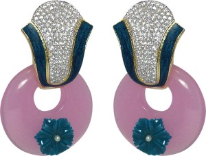 MP Fine Jewellery Designer Tops For Women Zircon Alloy Drop Earring