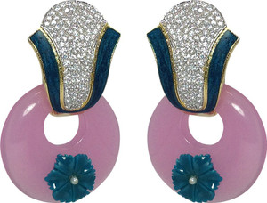 MP Fine Jewellery Designer Tops For Women Zircon Alloy Drop Earring