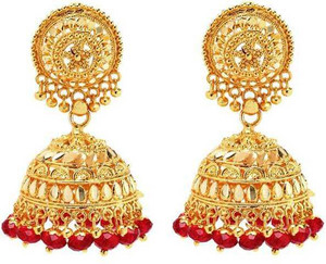 GoldNera Sakshi Alloy Jhumki Earring