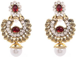 GoldNera Sukeerti Alloy Drop Earring