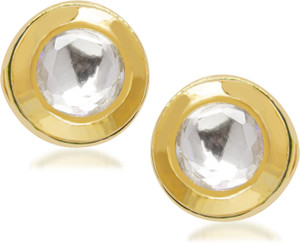 VK Jewels Round Kundan Alloy Stud Earring