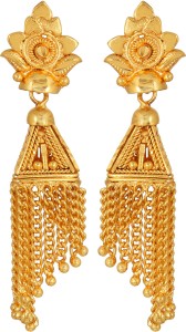 GoldNera Brass Drop Earring