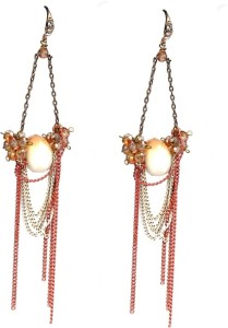 Jazz Jewellery Fashion Jewellery Silver Colour CZ Dangle For Girls Alloy Dangle Earring