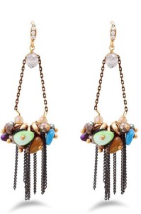 Jazz Jewellery Fancy and Funky Design Multicolour Beads Hanging Earrings Alloy Stud Earring