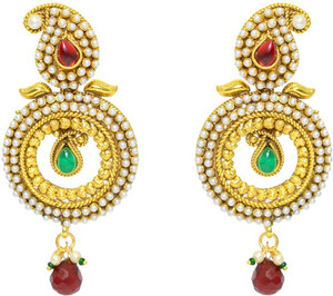 MP Fine Jewellery Exclusive Pair Of Tops Zircon Alloy Drop Earring