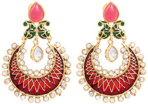 GoldNera Ambi Shape Design Alloy Drop Earring