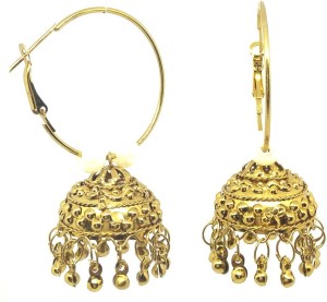 GoldNera Elegant Alloy Jhumki Earring