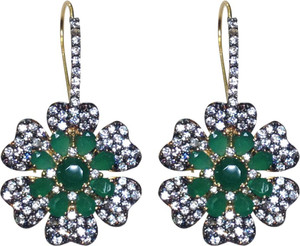 MP Fine Jewellery Stunning Pair of Tops Zircon Alloy Drop Earring
