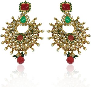 MP Fine Jewellery Designer Tops Zircon Alloy Chandbali Earring