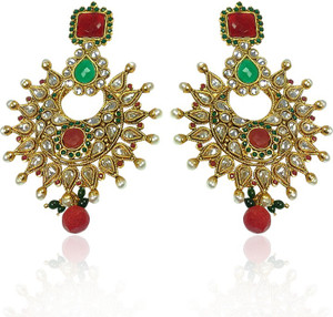 MP Fine Jewellery Designer Tops Zircon Alloy Chandbali Earring
