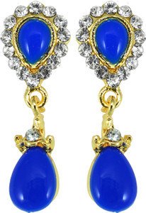 Suvini Color Spark Crystal Alloy Drop Earring