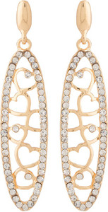 Voylla Artificial Classic Embellished Cubic Zirconia Alloy Dangle Earring