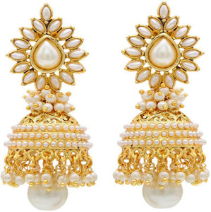 Styylo Fashion Diva Style Zircon Alloy Jhumki Earring