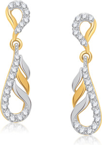 VK Jewels Elegant Cubic Zirconia Alloy Drop Earring