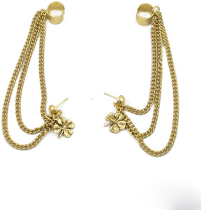 Flipkart Buy TRINKETBAG Cuff Chain And Flower Alloy Cuff