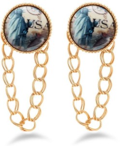 Jazz Jewellery Jazz Jewellery Fashion Gold Plated Dangle Earring Alloy Drop Earring