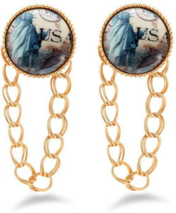 Jazz Jewellery Jazz Jewellery Fashion Gold Plated Dangle Earring Alloy Drop Earring